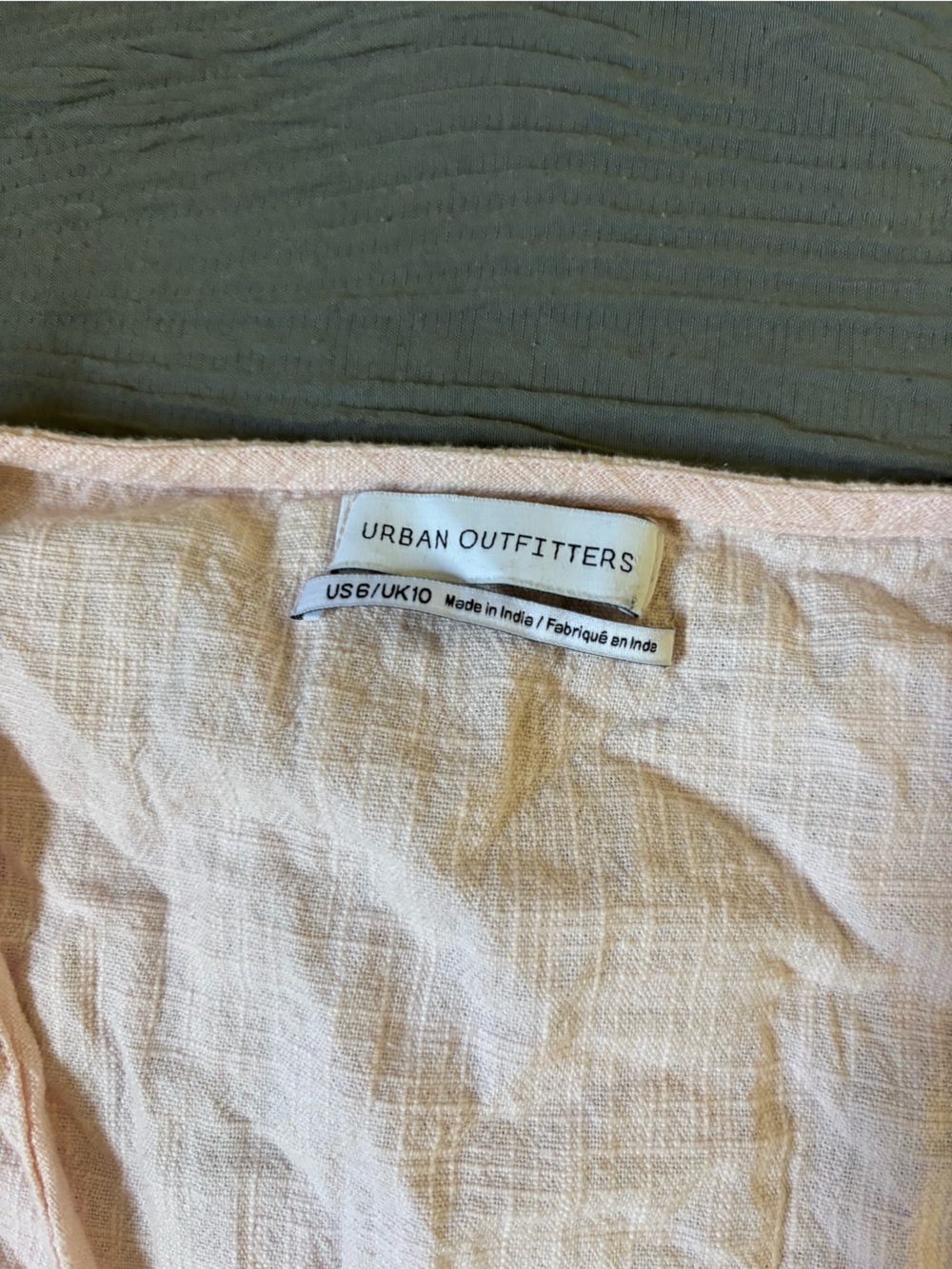 Urban Outfitters Light Pink Two-Piece Wrap Romper - Picture 4 of 8